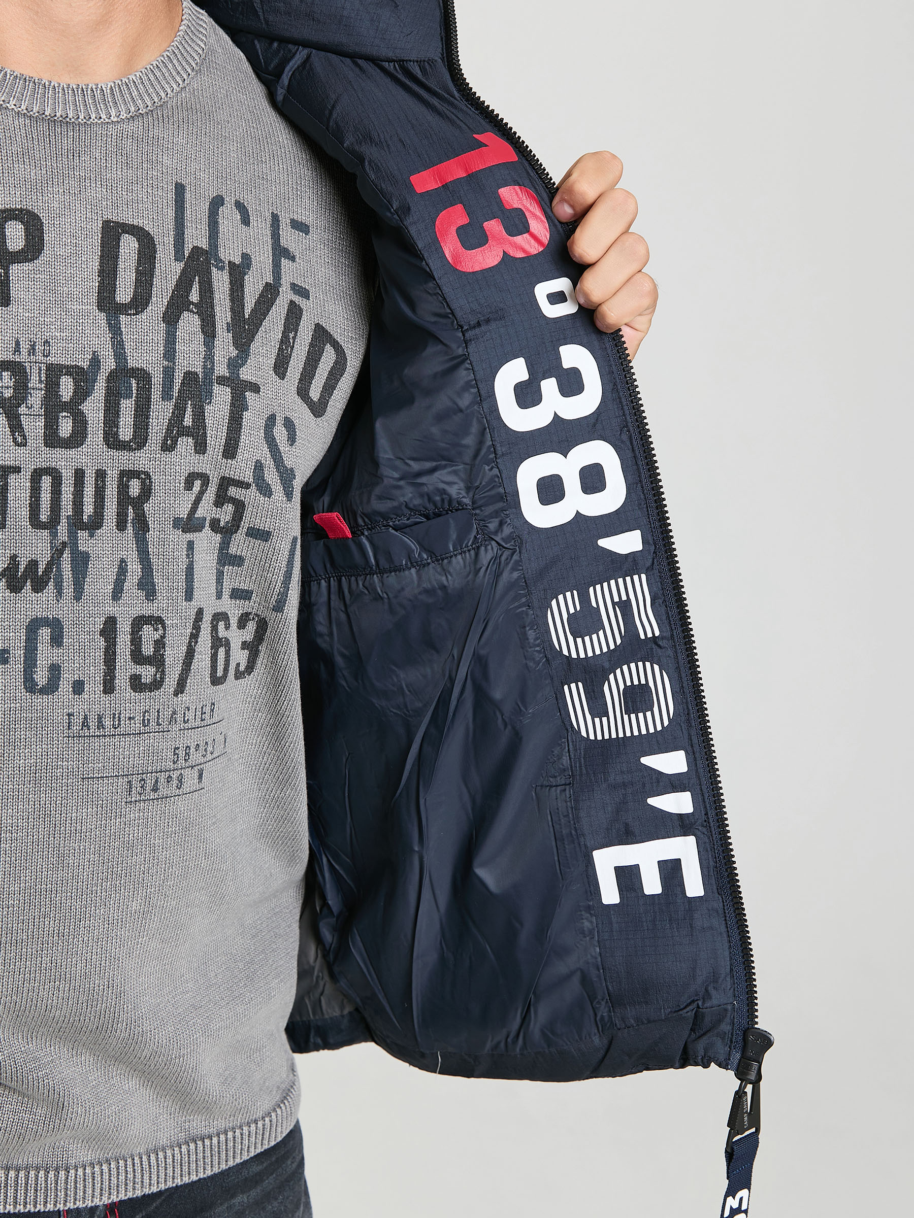 жилет blue navy