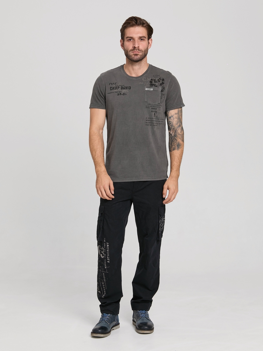 футболка GOTS 100% mud