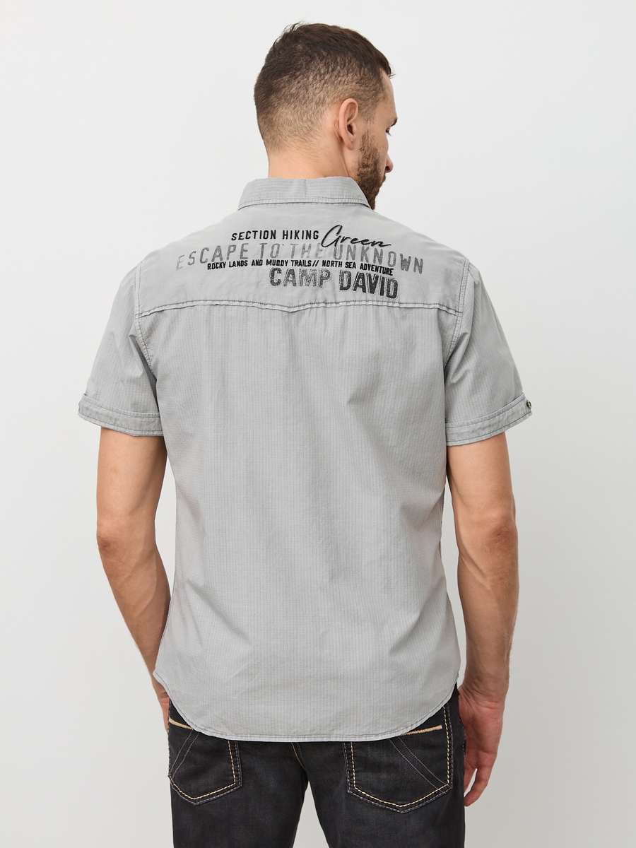 рубашка polo grey