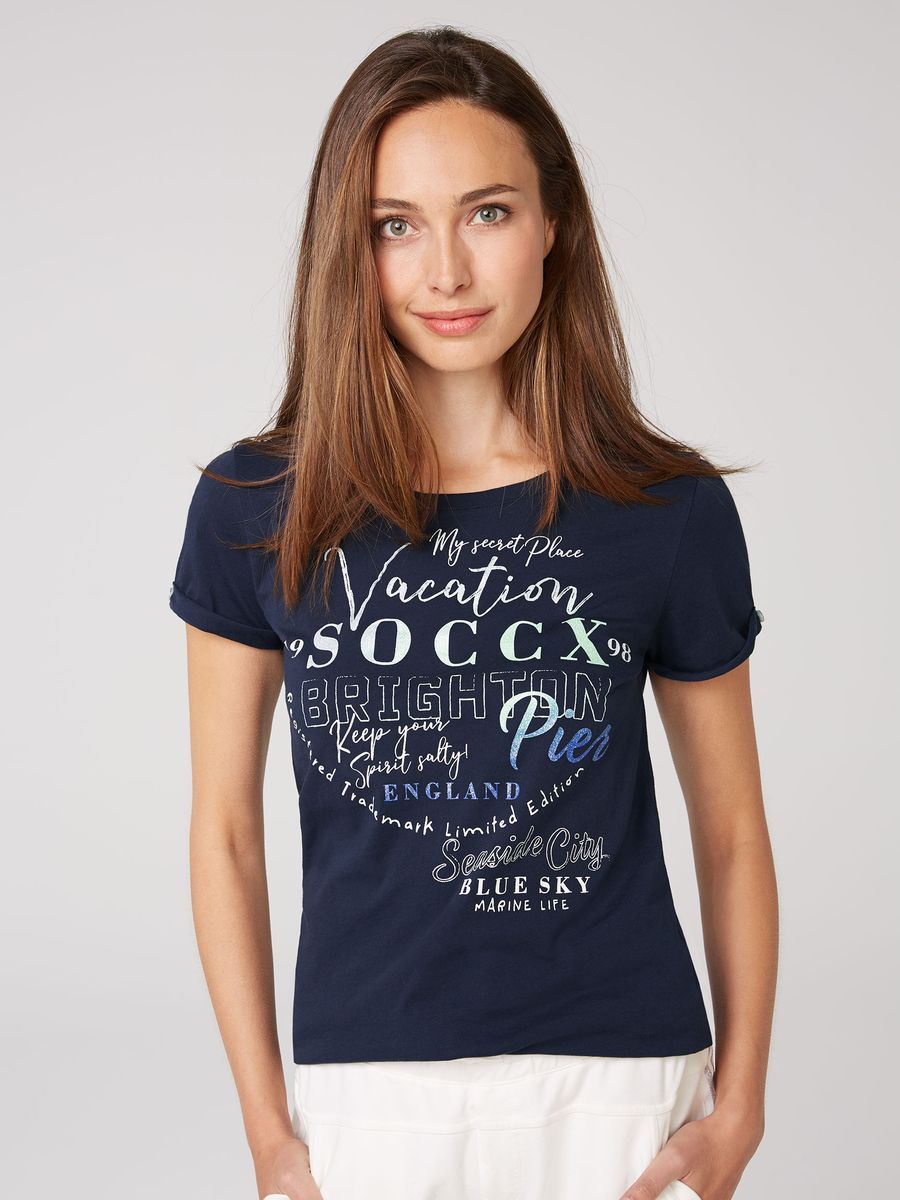футболка nautic navy