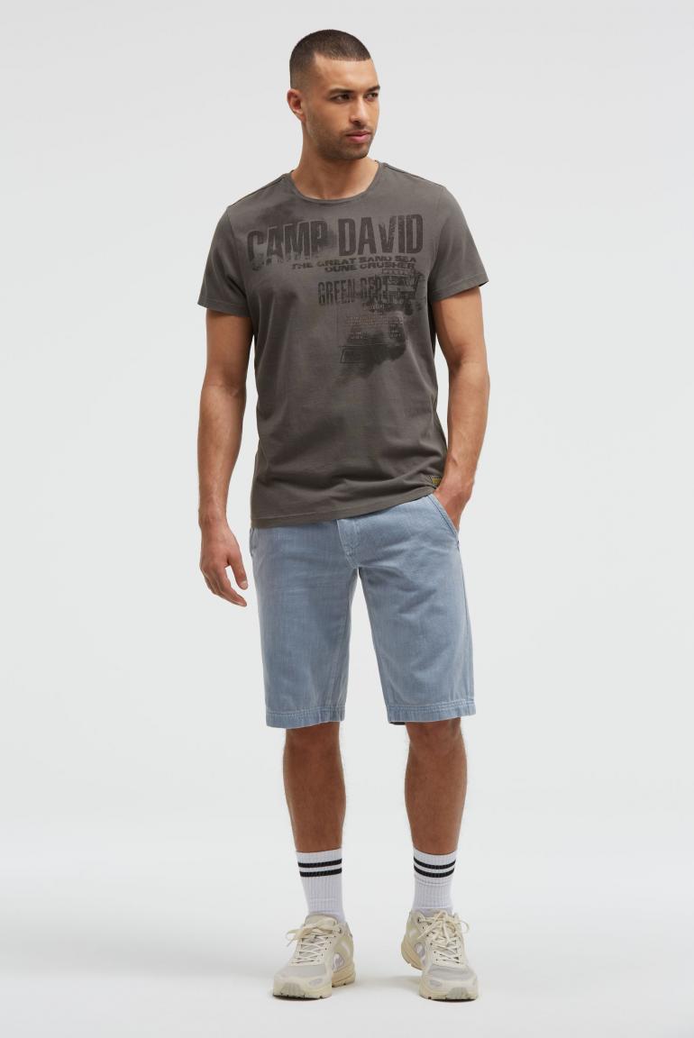 шорты dark silver blue