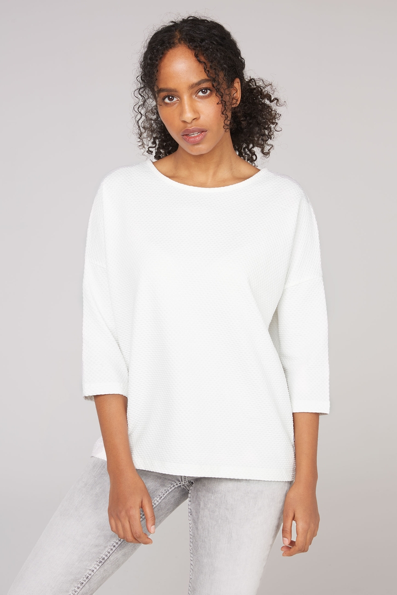 свитшот cotton white