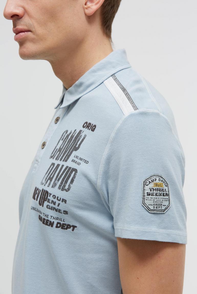 поло silver blue