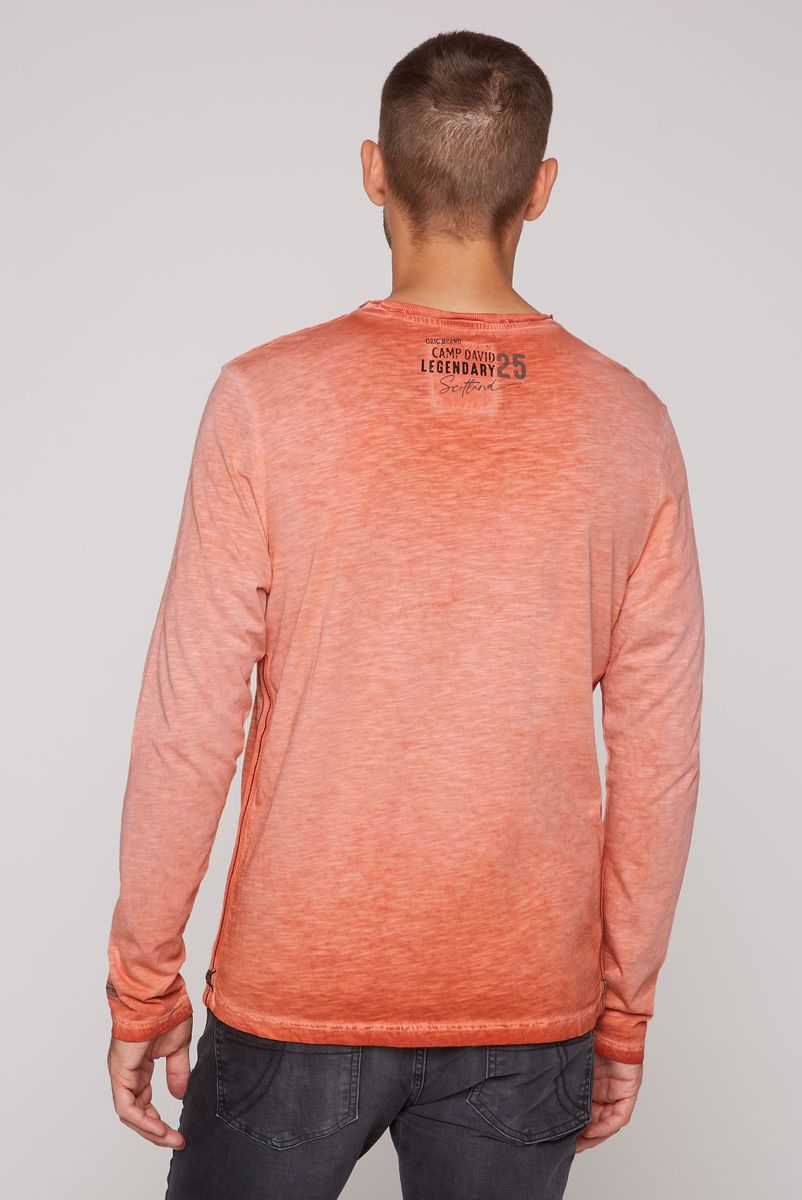лонгслив burnt orange