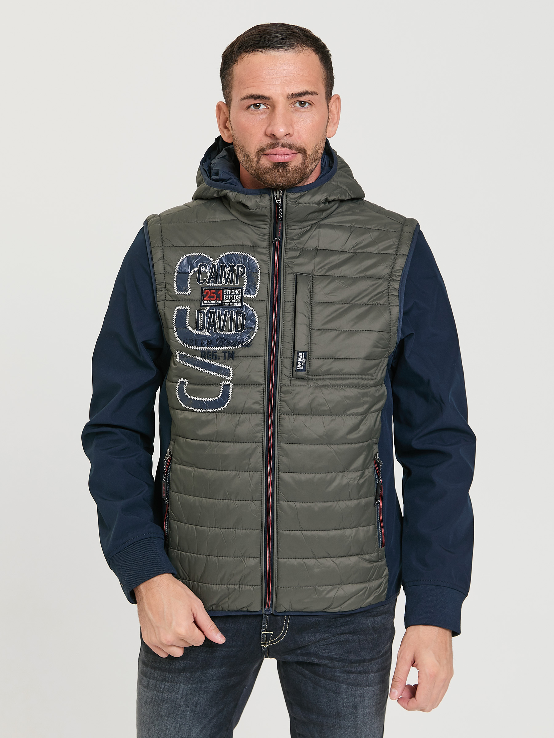 куртка с жилетом 2 в 1 medium khaki