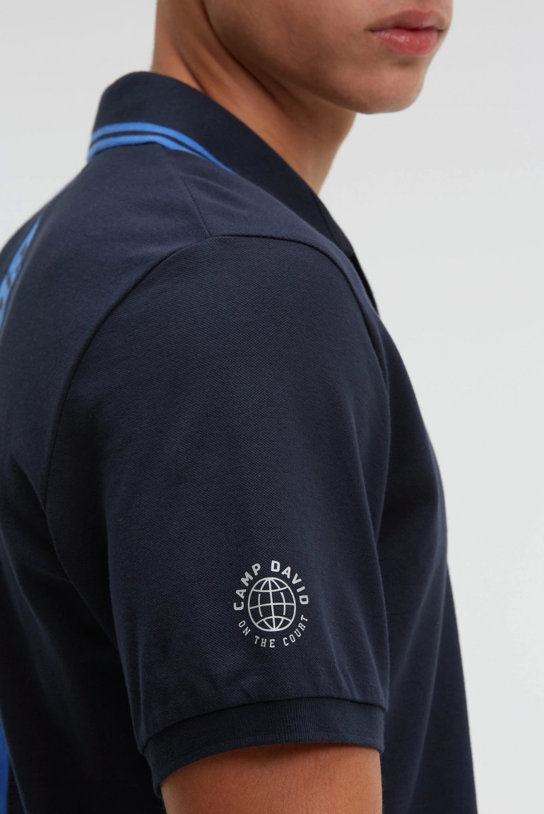 поло  blue navy