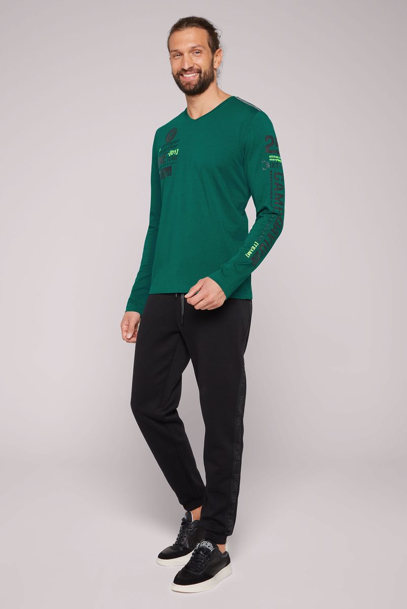 лонгслив action green