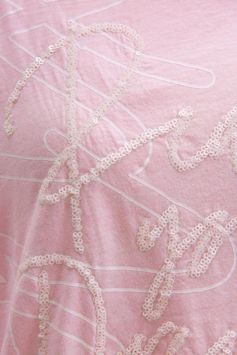 блуза oversize smooth rose