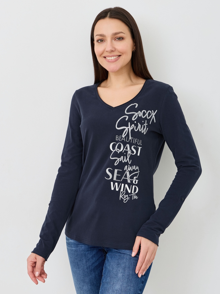 лонгслив blue navy
