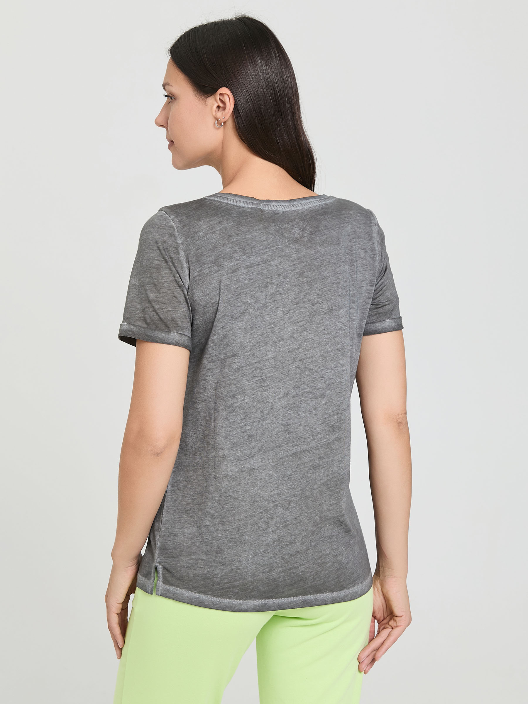 футболка washed black