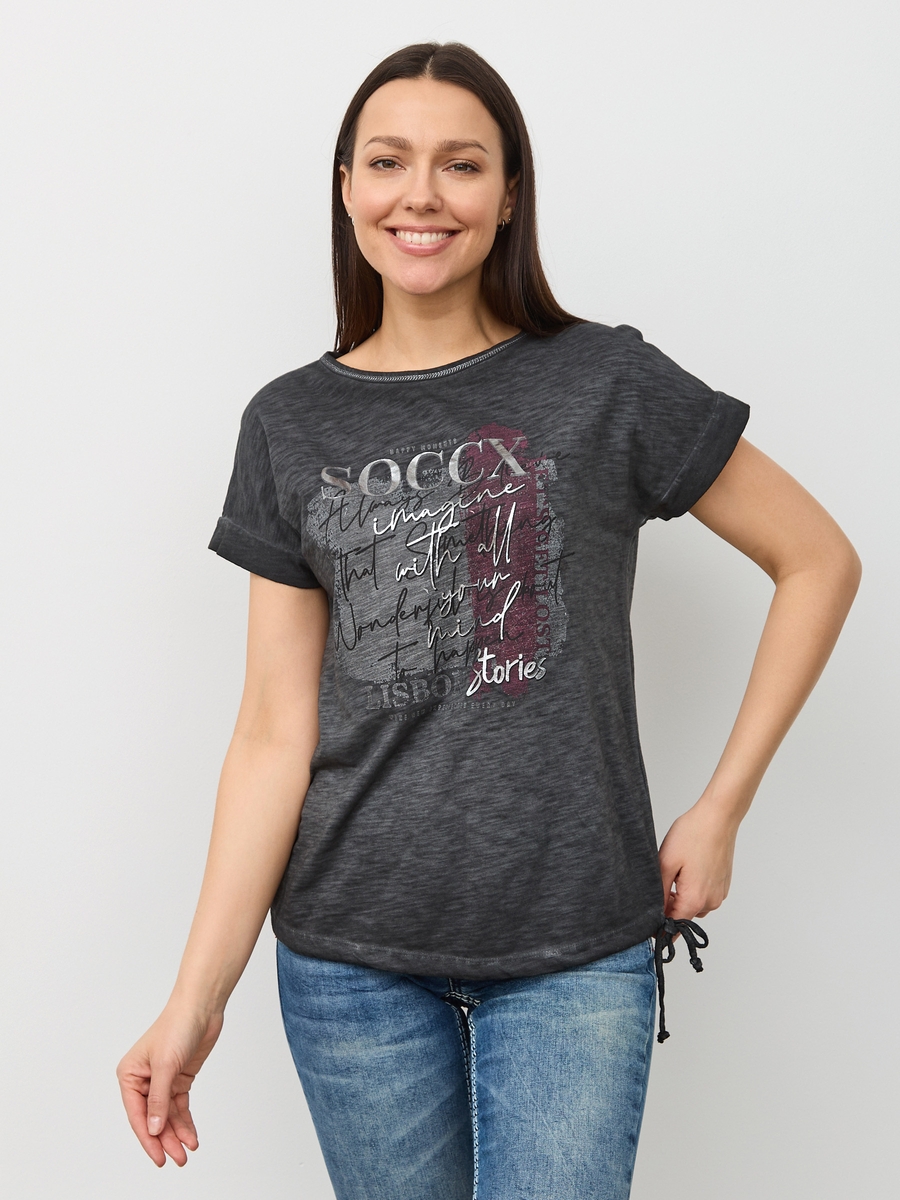 футболка oversize black