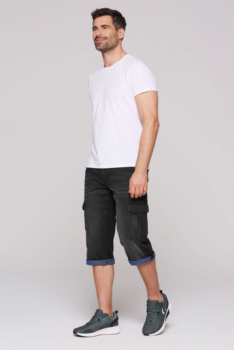 шорты HA:DY blue black random jogg