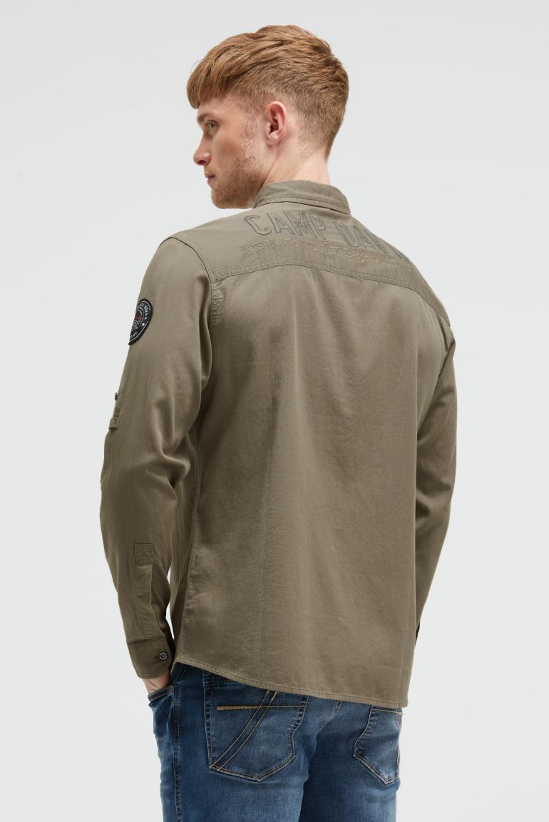 рубашка vintage khaki