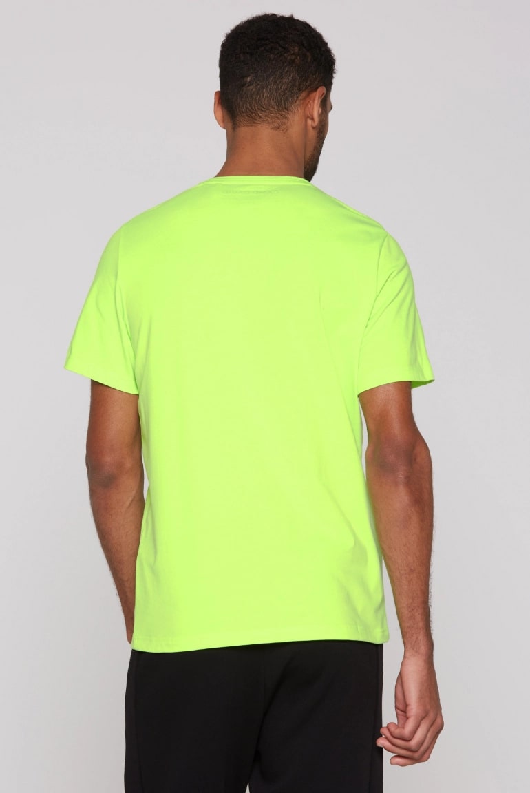 футболка neon yellow