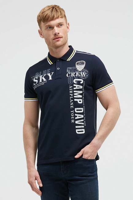 поло  blue navy