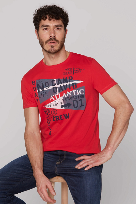 футболка flag red