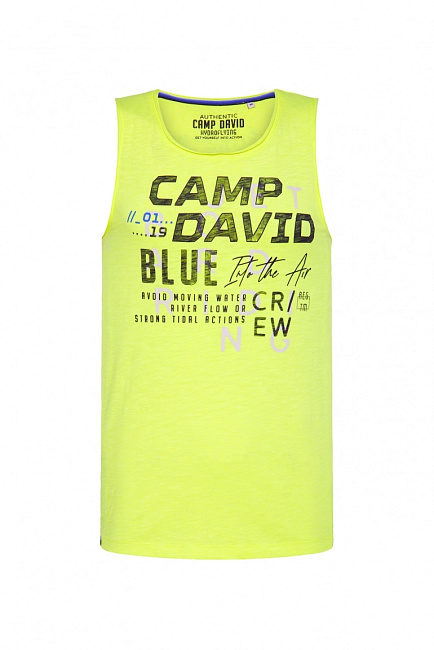 майка electric yellow