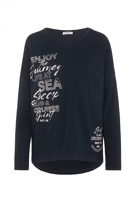 лонгслив blue navy