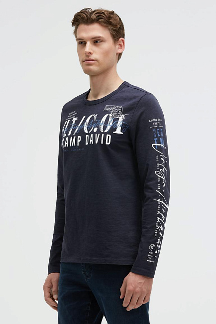 лонгслив blue navy