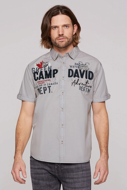 рубашка polo grey