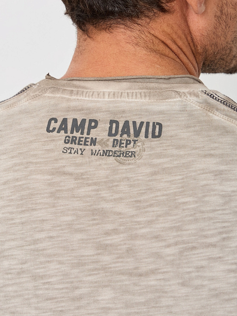 лонгслив fossil brown