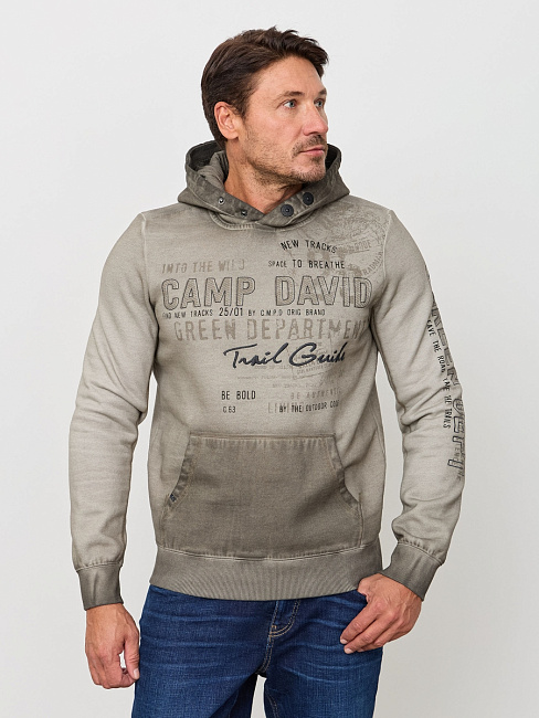 худи fossil brown