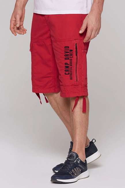 шорты nautical red