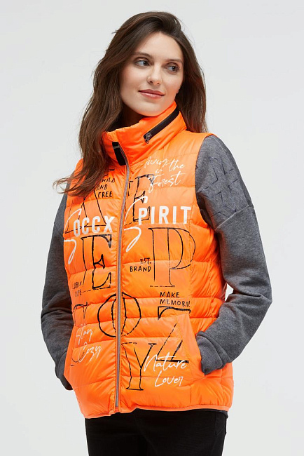 жилет brilliant orange neon