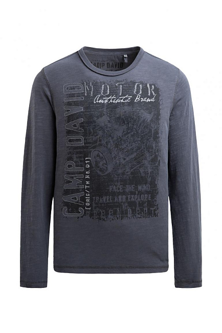 лонгслив blue shades