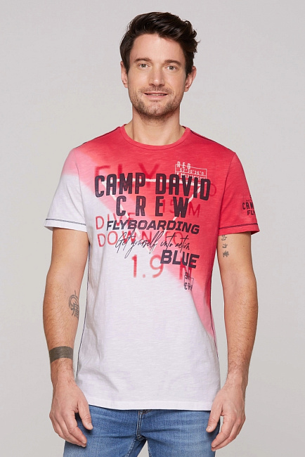 футболка nautical red