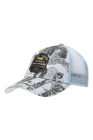 бейсболка silver blue