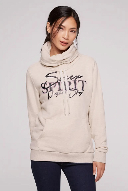 свитшот faded beige mel.