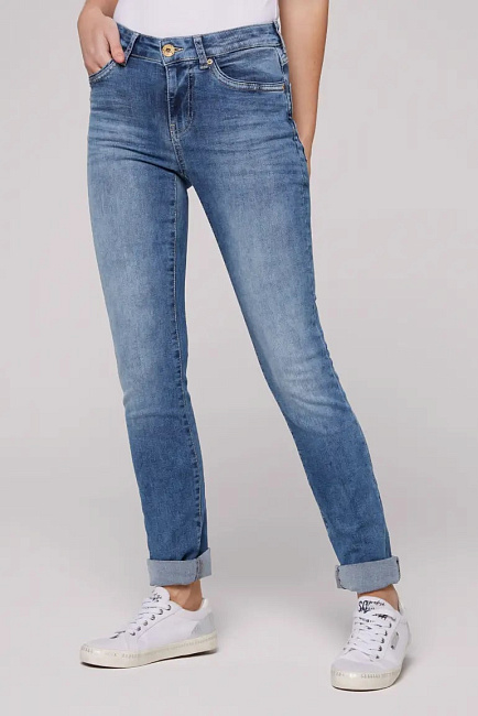 джинсы RO:MY:R422 blue vintage washed