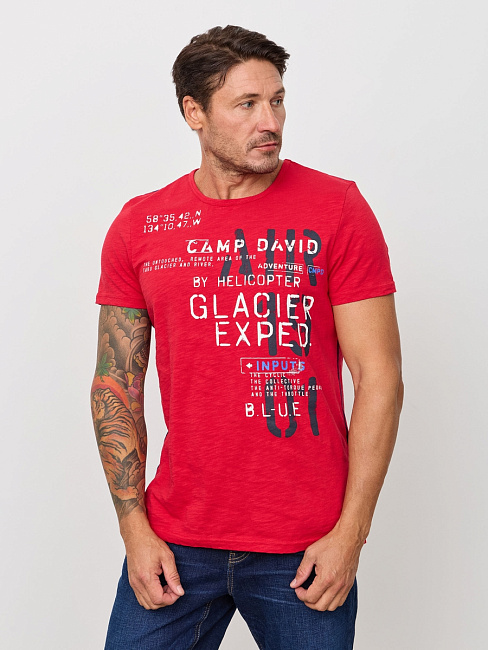 футболка flight red