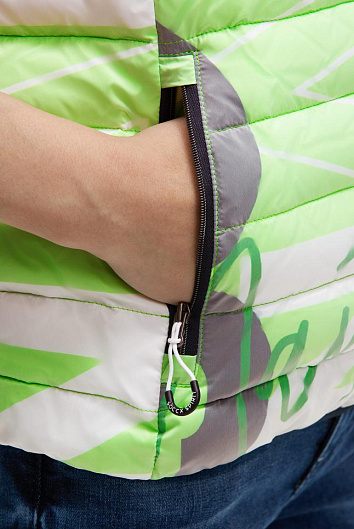 жилет neon leaf
