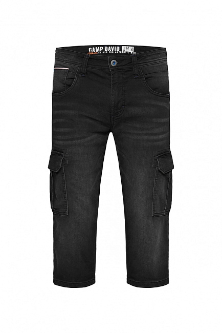 шорты HA:DY blue black random jogg