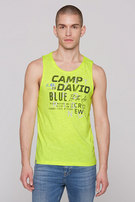 майка electric yellow