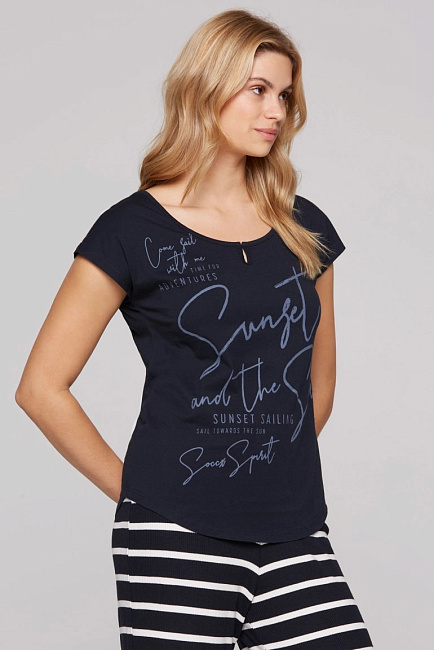 футболка blue navy