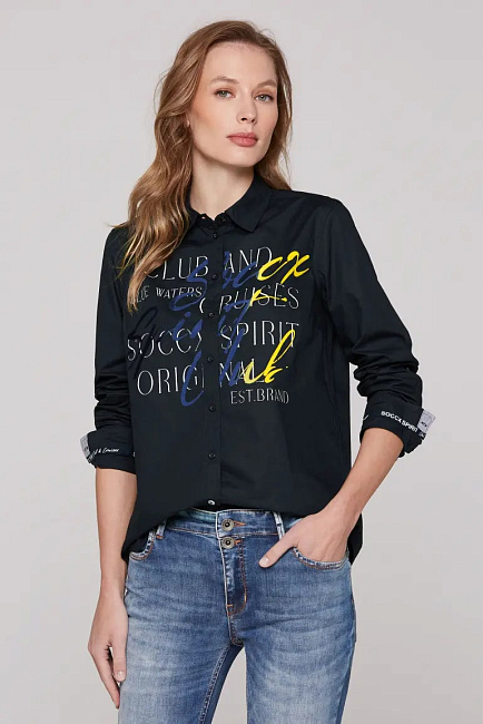 блуза blue navy