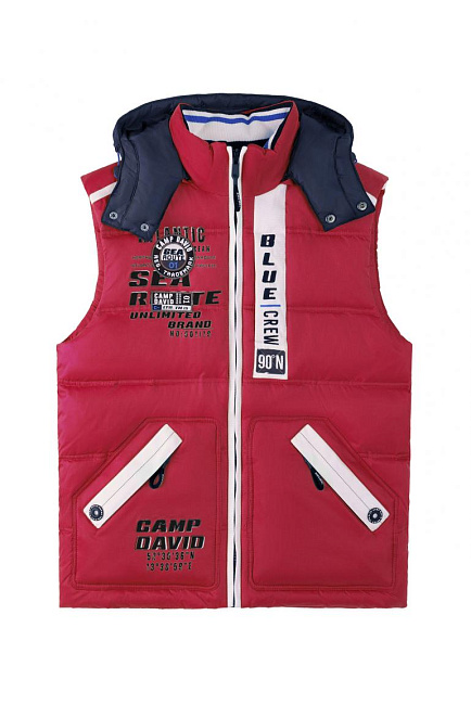 жилет bright red