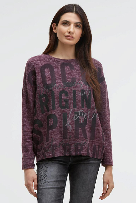 джемпер night plum melange