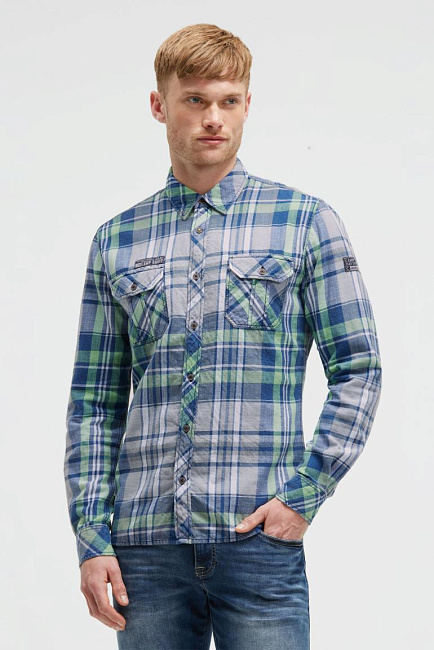 рубашка flight green