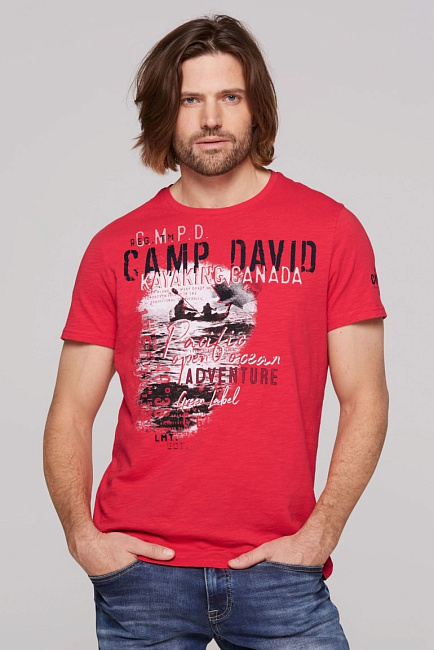 футболка red orange