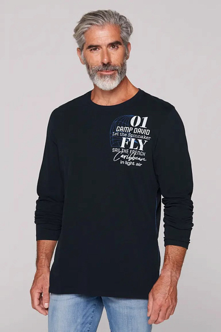 лонгслив navy