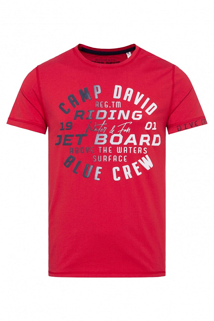 футболка nautical red