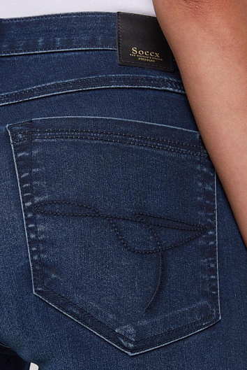 джинсы RO:MY:R422 dark blue