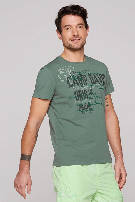 футболка deep green