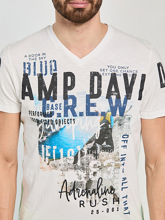 футболка opticwhite CB2302-3522-31 Camp David купить Москве в  интернет-магазине