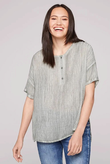 блуза oversize desert olive