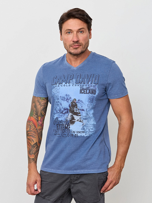 футболка nordic blue